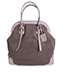 Jacquard Frame Tote, front view